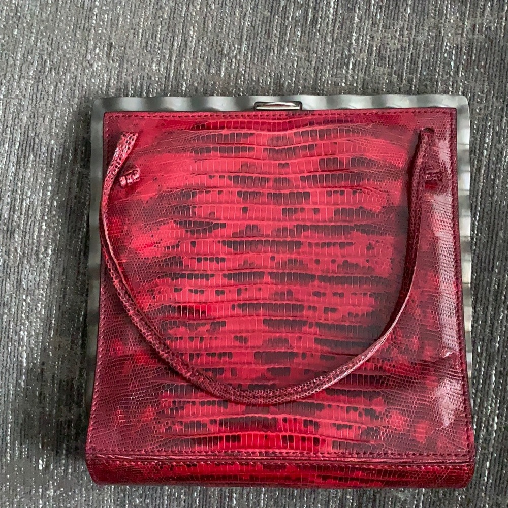 Tod’s Mini Snakeskin Bag